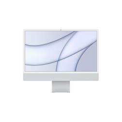 Apple iMac 24" Retina 4,5K, (M1 8C CPU, 8C GPU), 8 ГБ, 256 ГБ SSD, серебристый