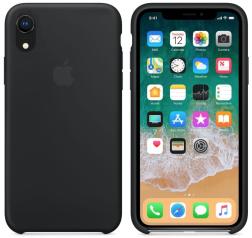 Силиконовый чехол для iPhone XR, цвет черный