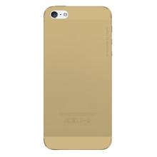 Чехол бампер силиконовый Deppa Sky Case для iPhone 5/5S/5SE (Gold)