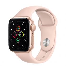 Apple Watch SE 40mm GPS Gold Aluminum Case with Rose Gold Sport Band