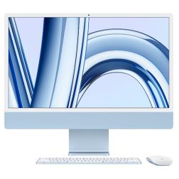 Apple iMac 24" Retina 4,5K, M3 (8C CPU, 8C GPU, 2023), 8 ГБ, 256 ГБ SSD, синий