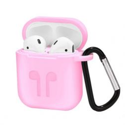 Силиконовый чехол Silicon Case для AirPods (Черный)