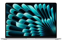 Ноутбук Apple MacBook Air 13 (M3, 8C CPU/8C GPU, 2024), 8 ГБ, 256 ГБ SSD, Silver, (серебристый)