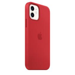 Силиконовый чехол MagSafe для iPhone 12 и iPhone 12 Pro, красный цвет (PRODUCT)RED