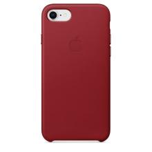 Кожаный чехол для iPhone 7 Red