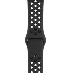 Ремешок Aple Whatch Nike 44/42 mm чёрный/серый