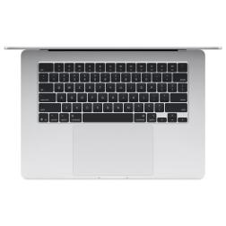 Ноутбук Apple MacBook Air 15 (M4, 10C CPU/10C GPU, 2025), 16 ГБ, 256 ГБ SSD, Silver (серебристый) (MW1G3)