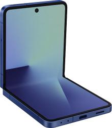 Смартфон Samsung Galaxy Z Flip7 12/256 ГБ, синий (Blue Shadow)